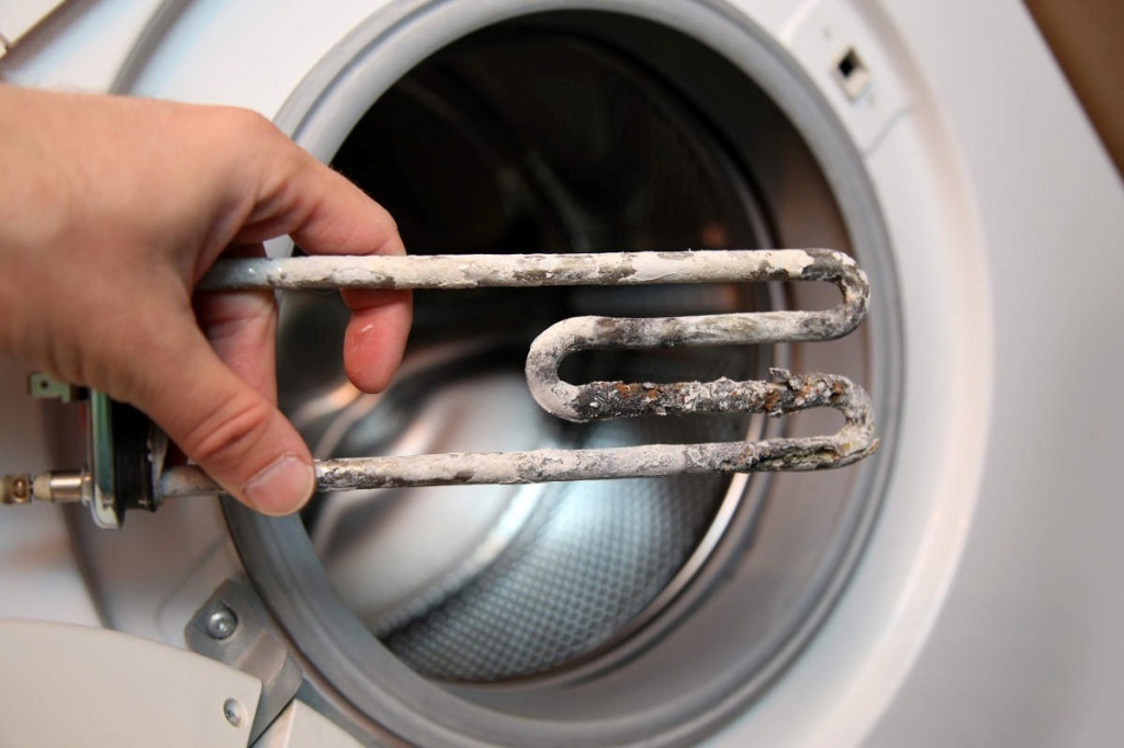 Механическая чистка стиральной машины